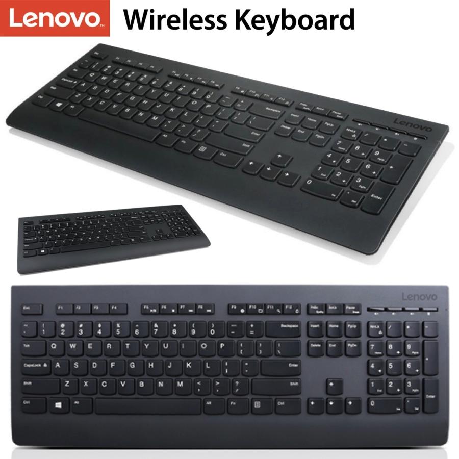 Lenovo 4X30H56862 プロフェッショナル ワイヤレス キーボード USBレシーバー レノボ (10) | Lenovo