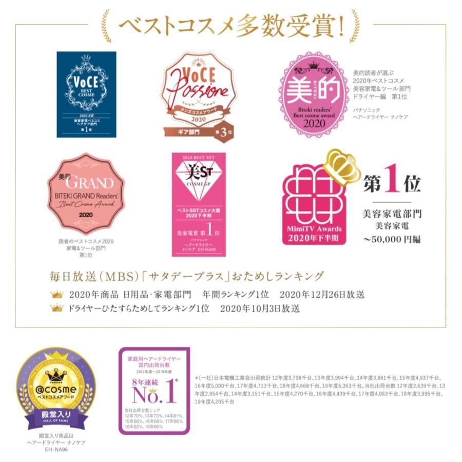 Panasonic EH-NA0E ヘアドライヤー ナノケア   パナソニック (06)<br> | Panasonic | 05