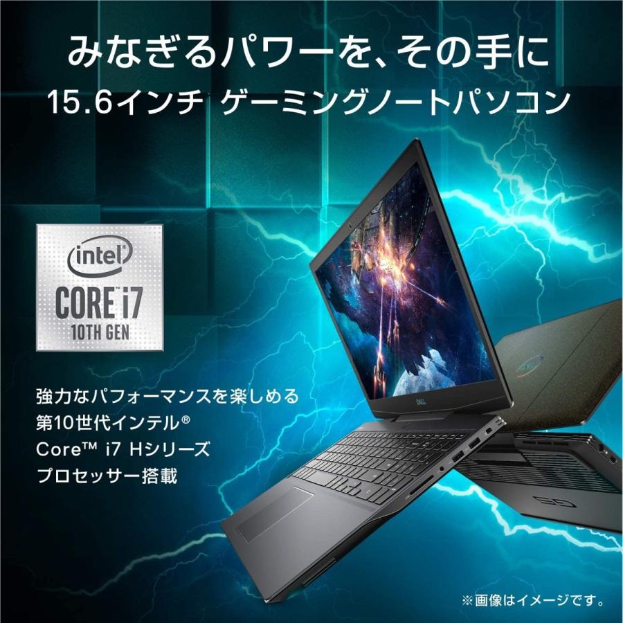 Dell NG585A-ANLB G5 15 5500 ブラック ゲーミングノートパソコン 15.6FHD Core i7デル (10) | Dell G5 | 01