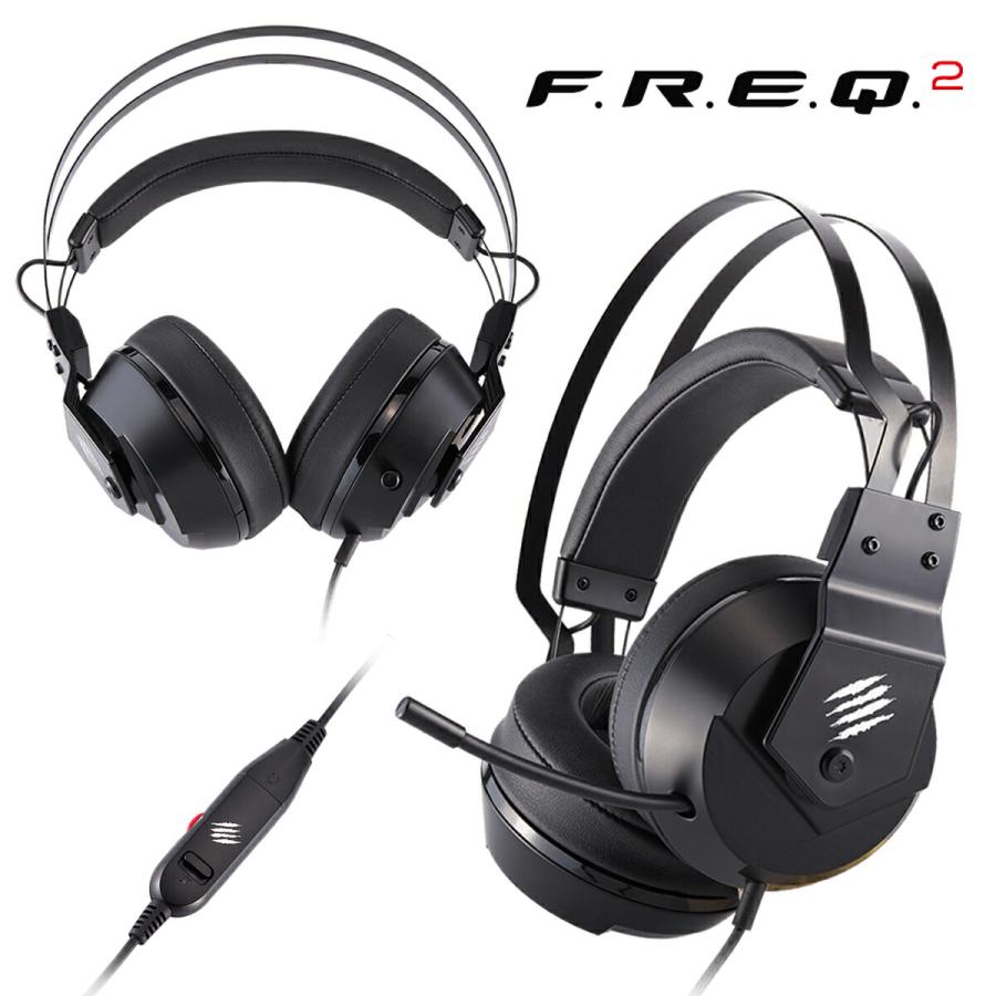 Mad Catz F.R.E.Q. 2 ゲーミングヘッドセット 有線  AF13C1INBL000-0J MADCATZ FREQ2 マッドキャッツ (08) | MAD CATZ | 04