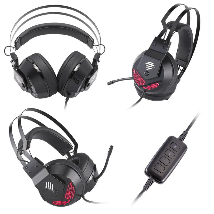 Mad Catz F.R.E.Q. 4 ゲーミングヘッドセット有線  AF13C2INBL000-0J MADCATZ FREQ4 (08) | MAD CATZ | 05