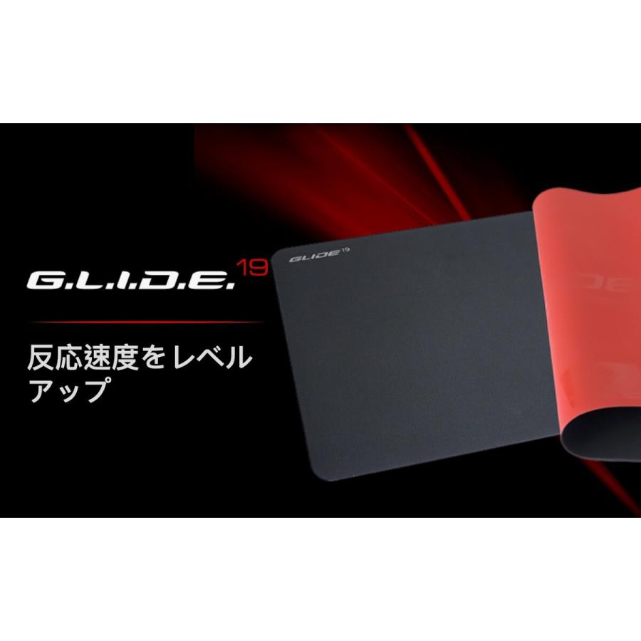 Mad Catz G.L.I.D.E 19 ゲーミング マウスパッド  SGSSNS19BL000-0J GLIDE19 マッドキャッツ (08) | MAD CATZ | 01