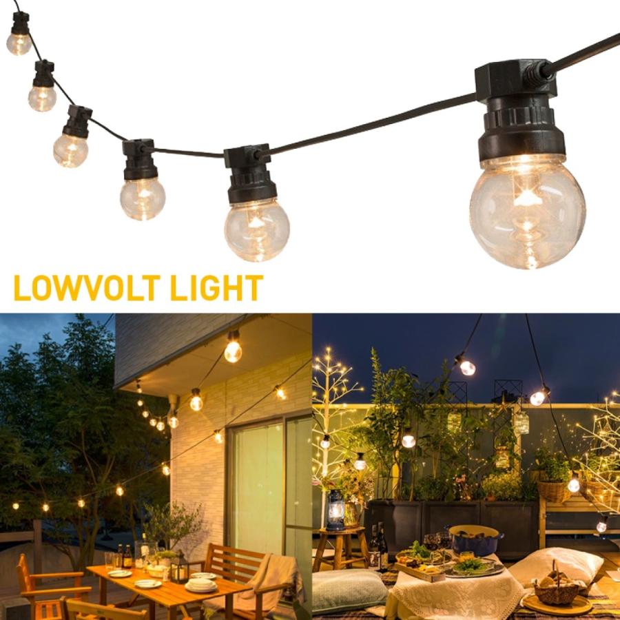 タカショー LGL-WS05 ローボルト ストリング パーティーライト 10球 /A ン 装飾 (10) | タカショー