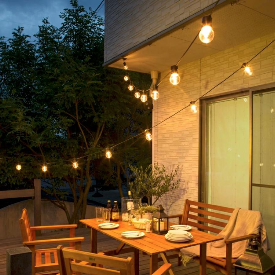 タカショー LGL-WS05 ローボルト ストリング パーティーライト 10球 /A ン 装飾 (10) | タカショー | 03