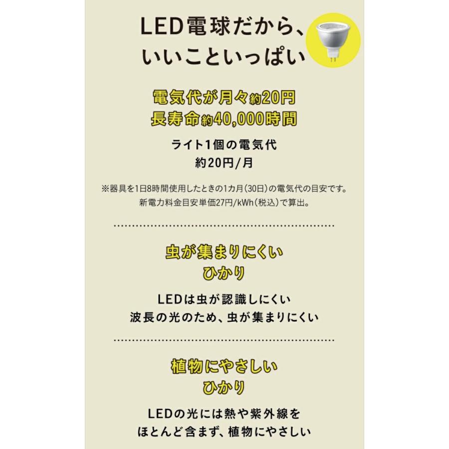 タカショー 間のひかり セット ひかりノベーション LGL-LH04P  イルミネーション 省電力 (08) | タカショー | 05