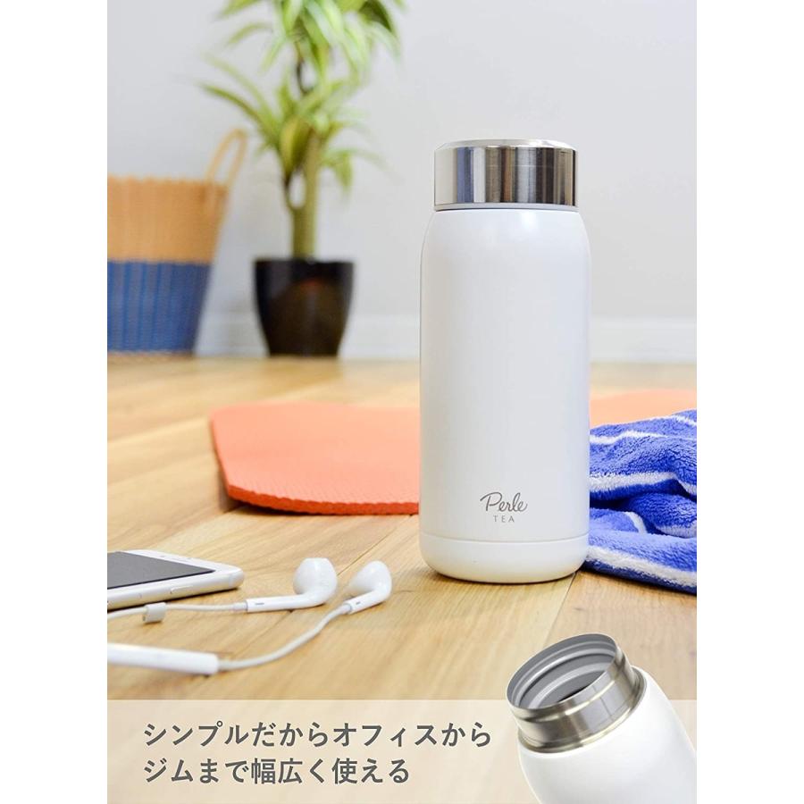 CB JAPAN お茶ボトル ペルレ 350ml 水筒  ホワイト ピンク ミント ブルー シービージャパン (06) | CB JAPAN | 05
