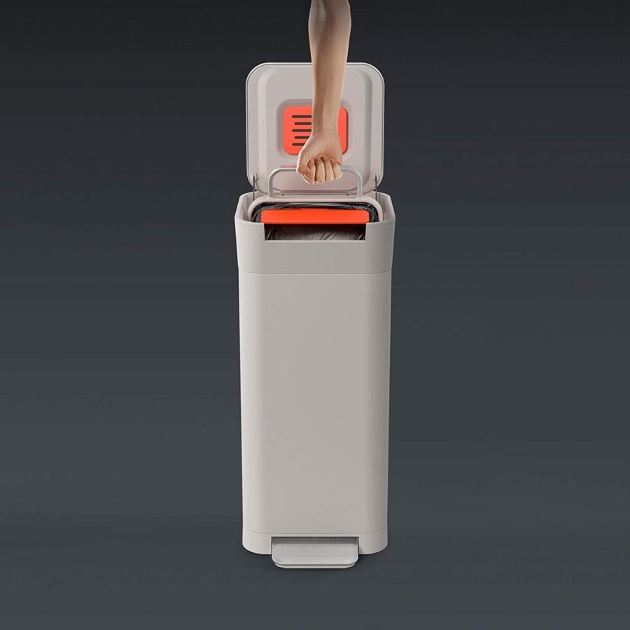 Joseph Joseph 30039 クラッシュボックス 20L ストーン  ペダルオープン ジョセフジョセフ (16) | Joseph Joseph | 02