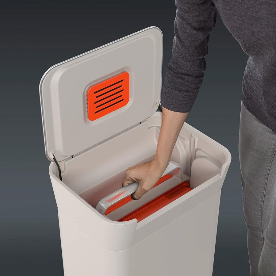 Joseph Joseph 30036 クラッシュボックス 30L ストーン  ペダルオープン ジョセフジョセフ (16) | Joseph Joseph | 03