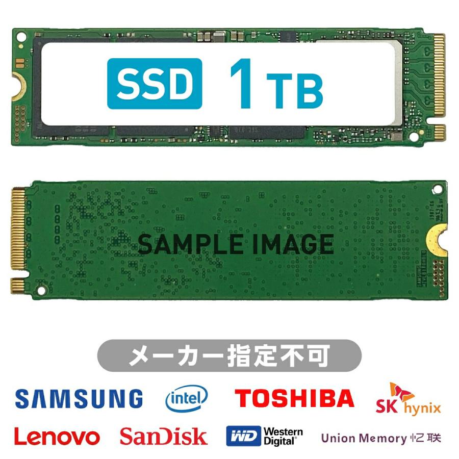 SSD 1TB 1024GB M.2 M Key 2280 メーカー指定不可 特価品 内臓SSD バルク品 (1C) SSD 1TB | 