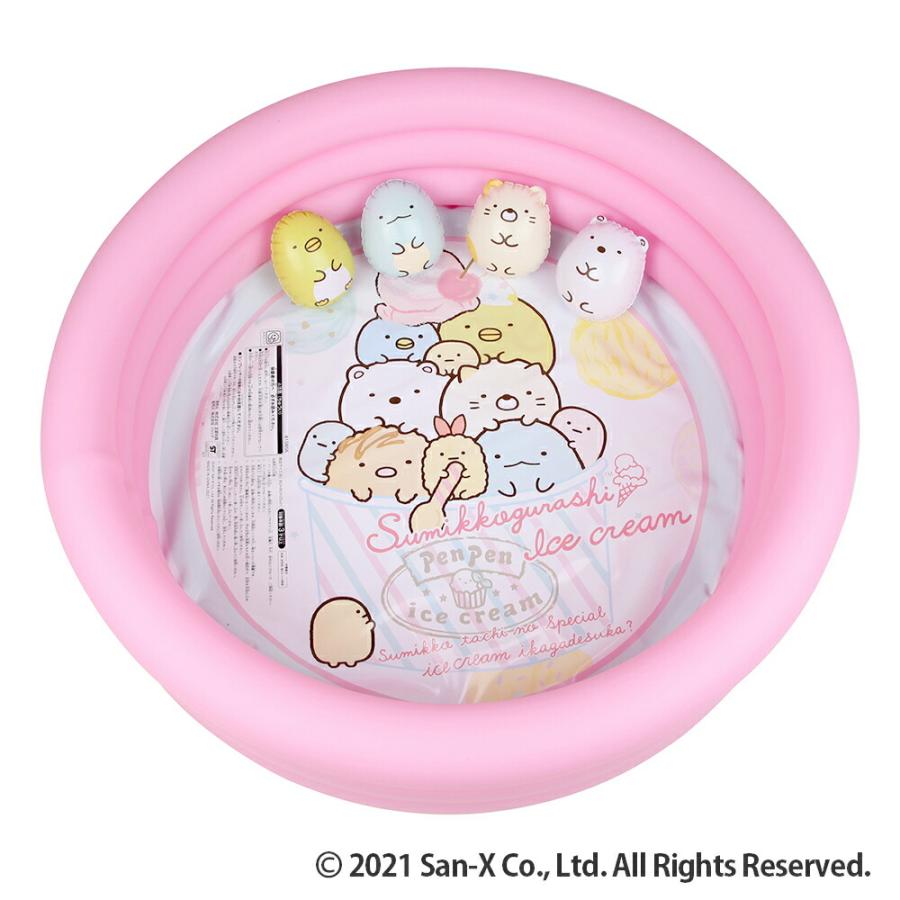 すみっコぐらし なかよしプール マスコット付き 直径80cm すみっこぐらし  (10) | DOSHISHA | 01