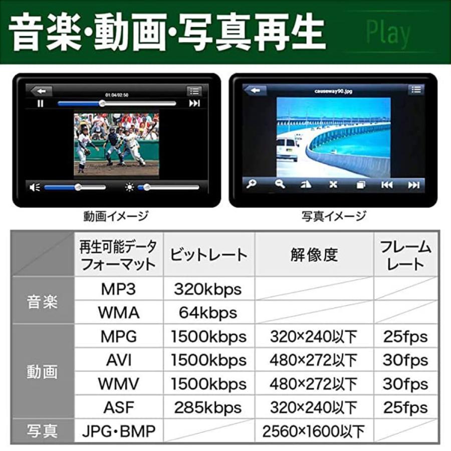 VERSOS VS-KT002 ポータブル カーナビ 7インチ 2021年度 ベルソス (08) | VERSOS | 05
