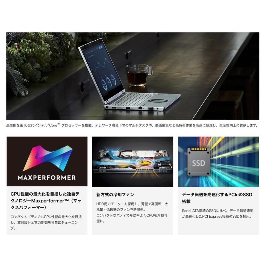 Panasonic Let’s note CF-QV9 CF-QV9RFAVS Core i5 10310U 8GB SSD 256GB QV9 (08) | Let’s note | 01