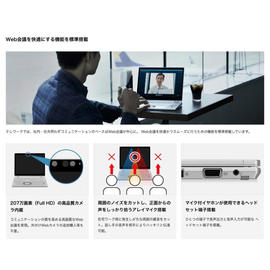 Panasonic Let’s note CF-QV9 CF-QV9RFAVS Core i5 10310U 8GB SSD 256GB QV9 (08) | Let’s note | 02