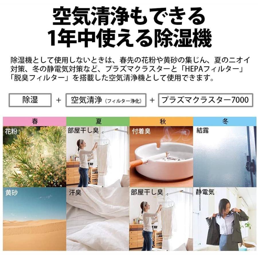 SHARP CV-EF120-W 除湿機 兼 空気清浄機 除湿 12L  シャープ (16) | SHARP | 02