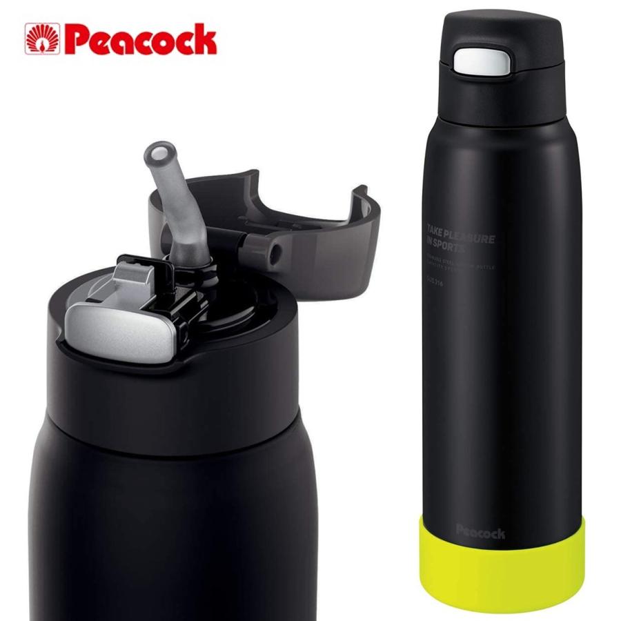 Peacock APA-R90 BY 水筒 ステンレスボトル ストロータイプ 0.9L ピーコック魔法瓶工業 (06) | 
