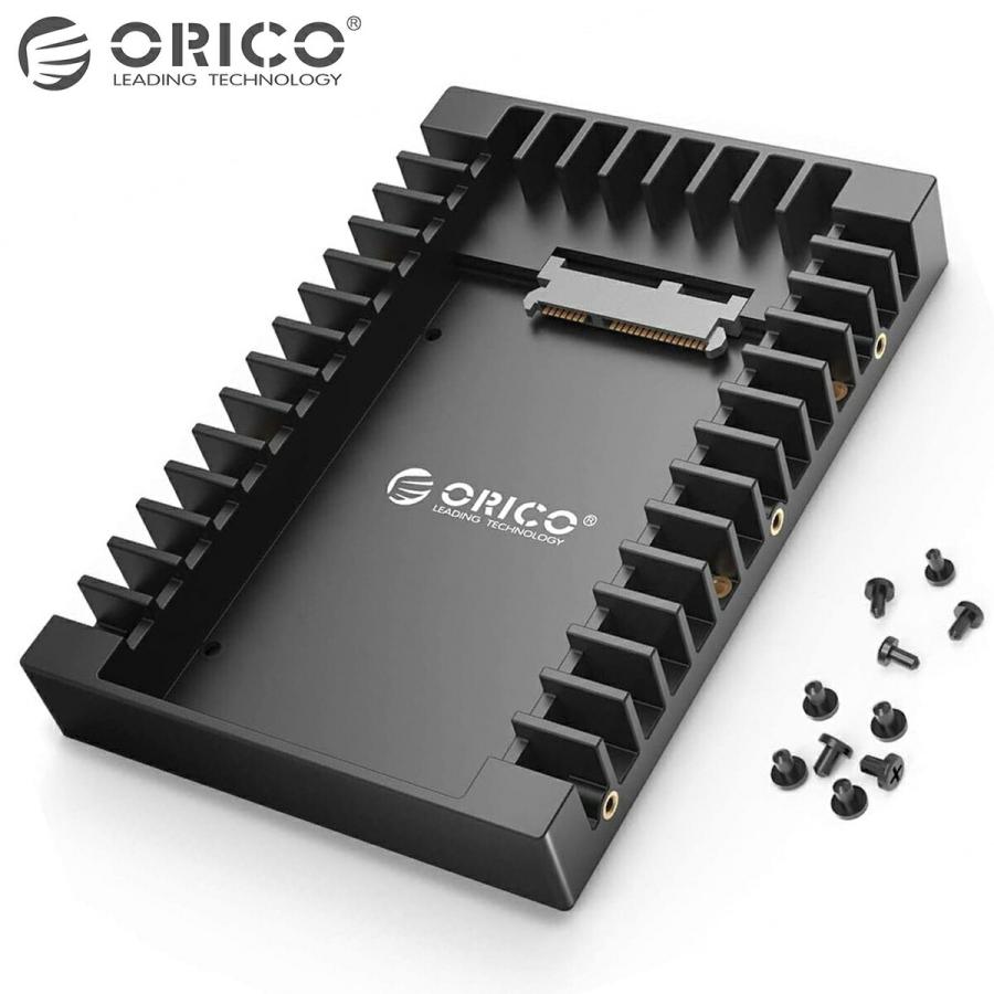 【処分特価】 ORICO 1125SS 2.5 → 3.5 変換 2.5インチ 3.5インチ HDD SSD 変換マウンタ オリコ (2C) | 