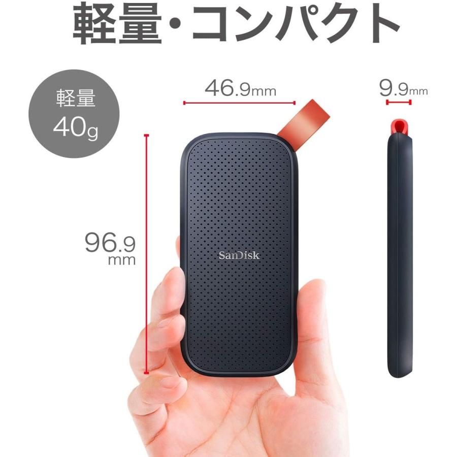 SanDisk SDSSDE30-2T00-GH25 外付け SSD 2TB サンディスク (06) | SanDisk | 04
