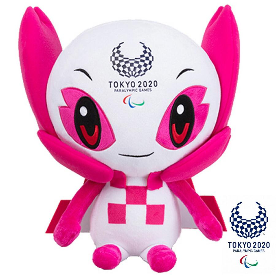 ソメイティ ぬいぐるみ L ピンク 高さ40cm 東京2020 パラリンピック TOKYO PARALYMPIC (F) | 