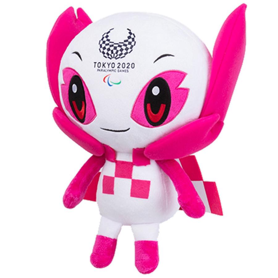 ソメイティ ぬいぐるみ L ピンク 高さ40cm 東京2020 パラリンピック TOKYO PARALYMPIC (F) |  | 01