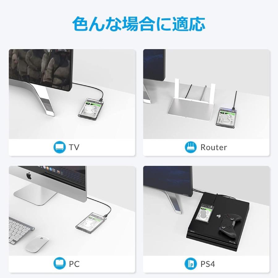 【処分特価】 ORICO 2139C3-G2 USB-C 3.1 GEN2 2.5インチ オリコ (2C) |  | 05