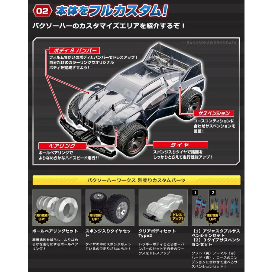 CCP バクソーハーワークス ダークエンペラー  RCカー バンダイナムコ シーシーピー (08) | CCP | 02