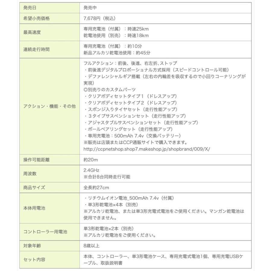 CCP バクソーハーワークス ダークエンペラー  RCカー バンダイナムコ シーシーピー (08) | CCP | 09
