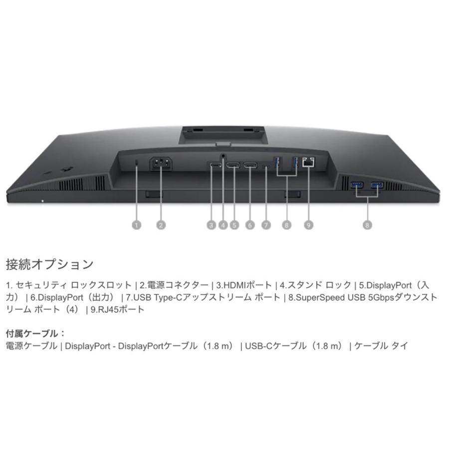 Dell P2422HE 23.8インチ プロフェッショナルシリーズ ディスプレイ デル (14) | DELL | 05