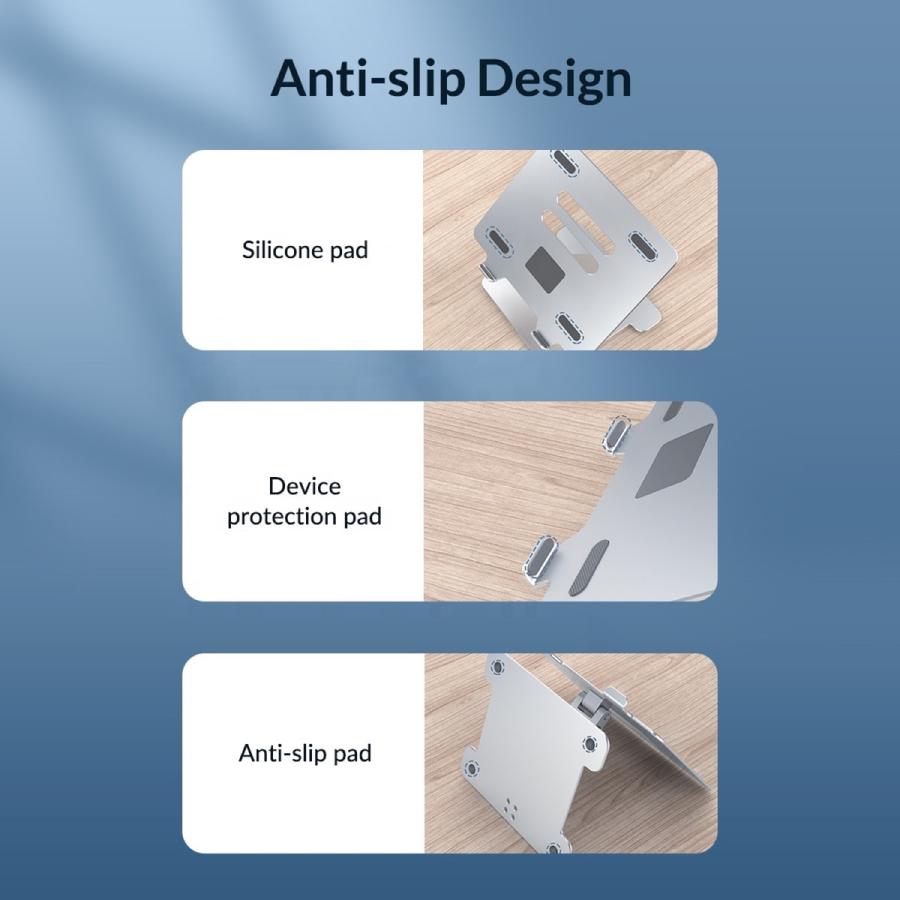 ORICO LST-4A-SV ラップトップ スタンド 4ポート USB 3.0 シルバー LST-4A オリコ (08) |  | 05