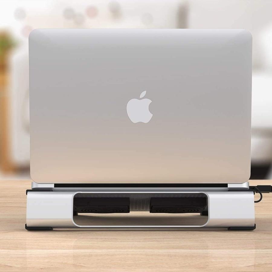 ORICO NA15-SV ノートPC 冷却台 11〜15インチ 人間工学 シルバー オリコ (08) |  | 06