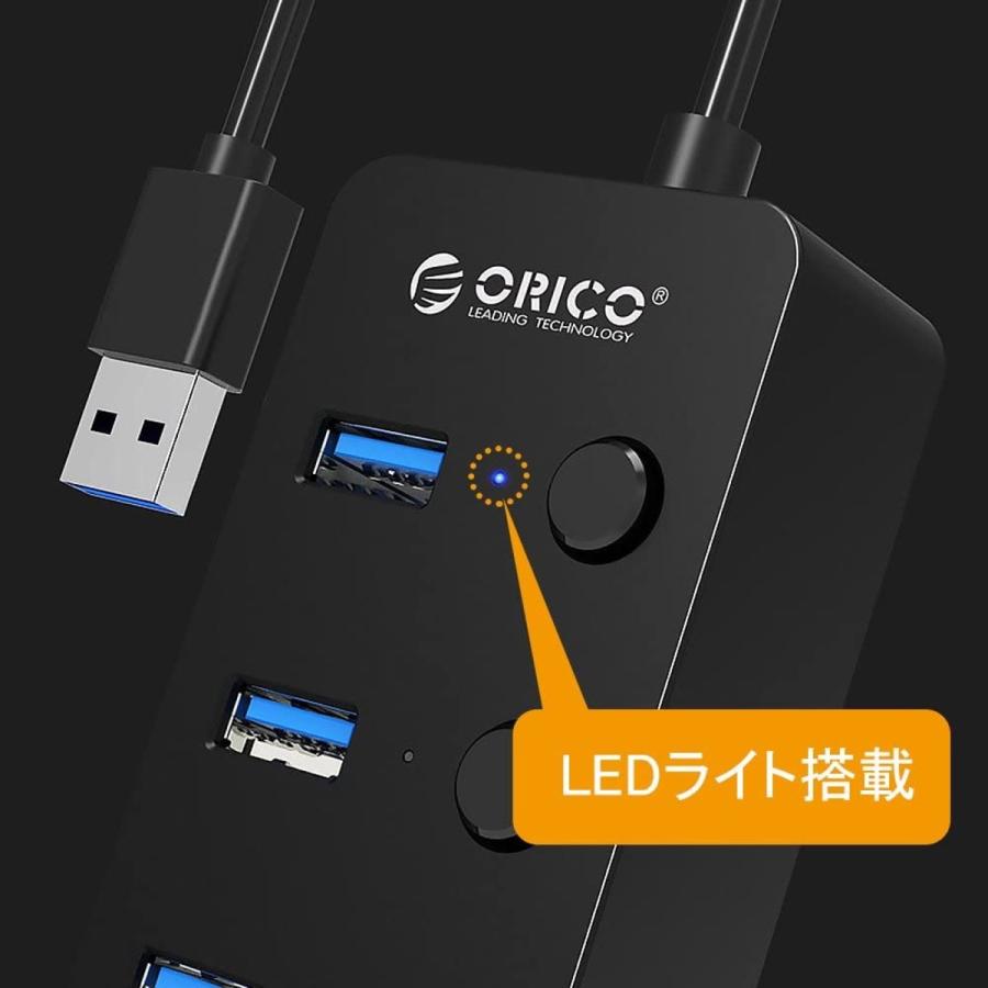 ORICO W9PH4-U3-V1 4ポート 独立スイッチ付  VL812 Windows Mac Linux オリコ (05) |  | 03