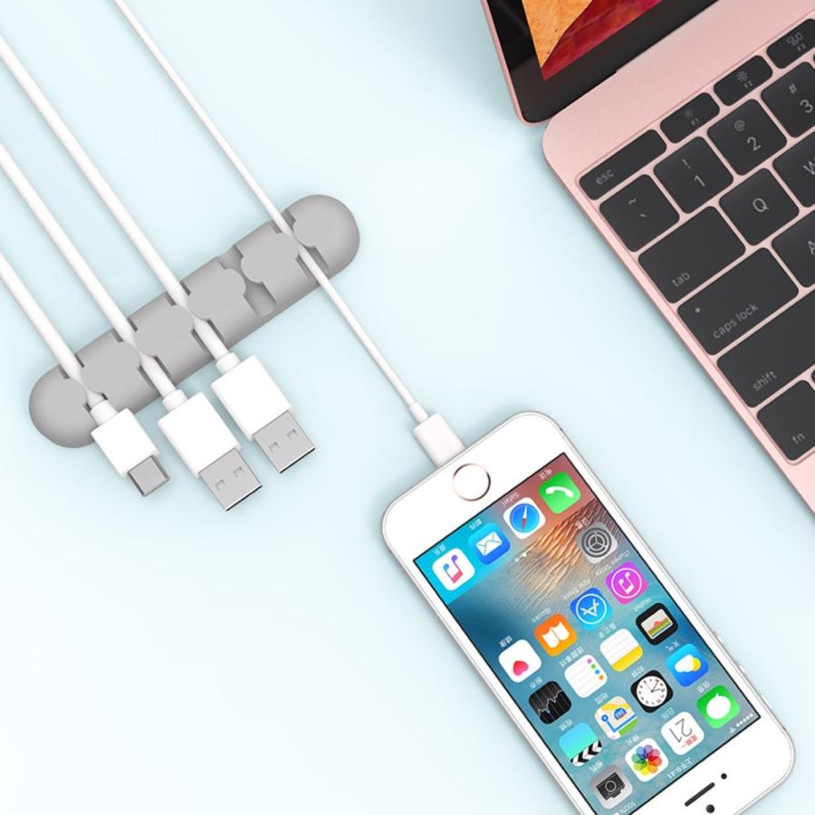 ORICO CBS5 2個セット ケーブルホルダー 5本 ケーブル ブラック グレー オリコ (2C) |  | 01