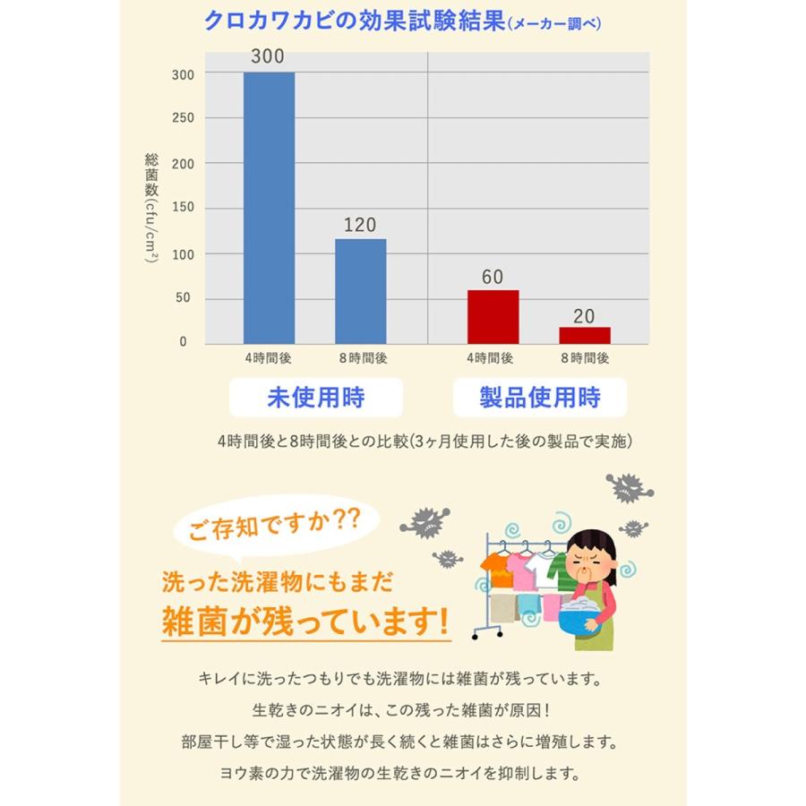 ビッグバイオ 洗濯槽 ヨウ素DEスッキリ! ステンレス・プラスチック層 両用 1袋入 洗濯 洗濯物 洗濯機 除菌 臭い 抑制 BIGBIO (2C)洗濯槽 ヨウ素 |  | 02