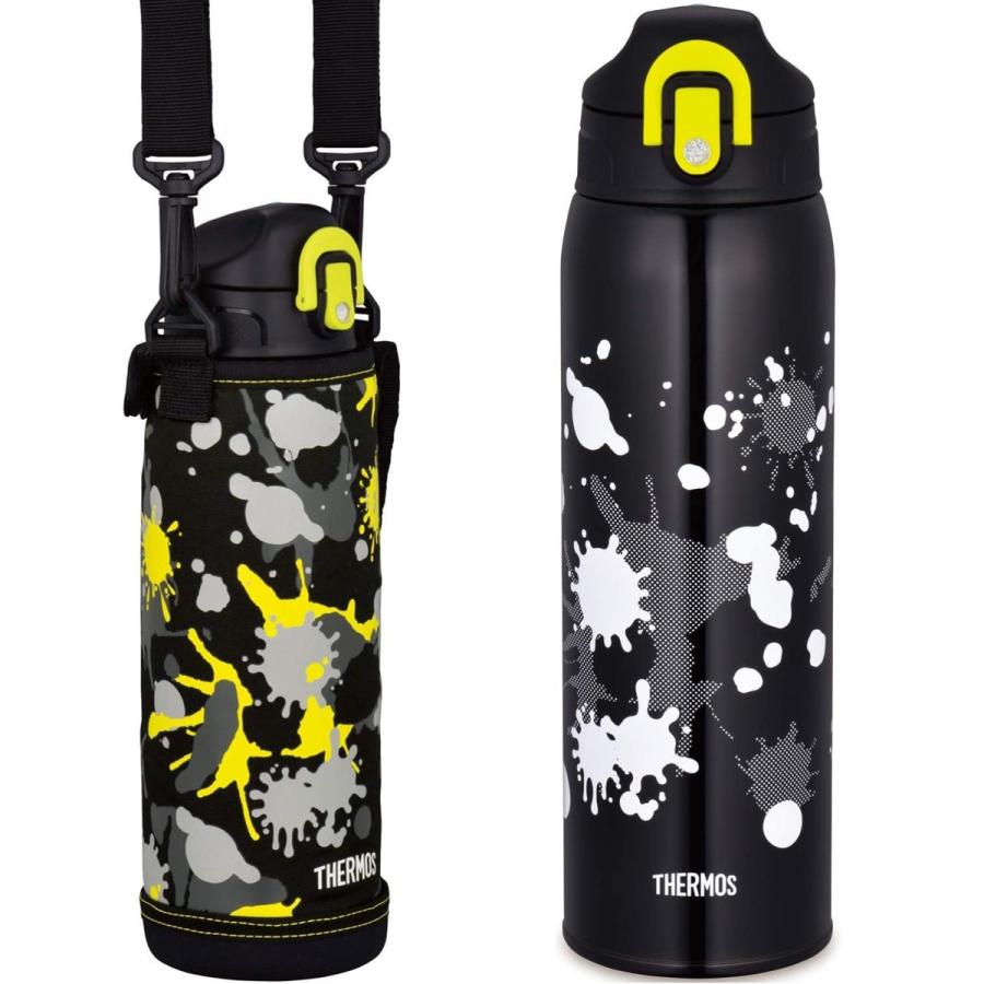 THERMOS FHO-1001WF BK-PT 水筒 1.0L 1.03L 保温 保冷 スポーツドリンク コップ 直飲み サーモス (08) | THERMOS | 02