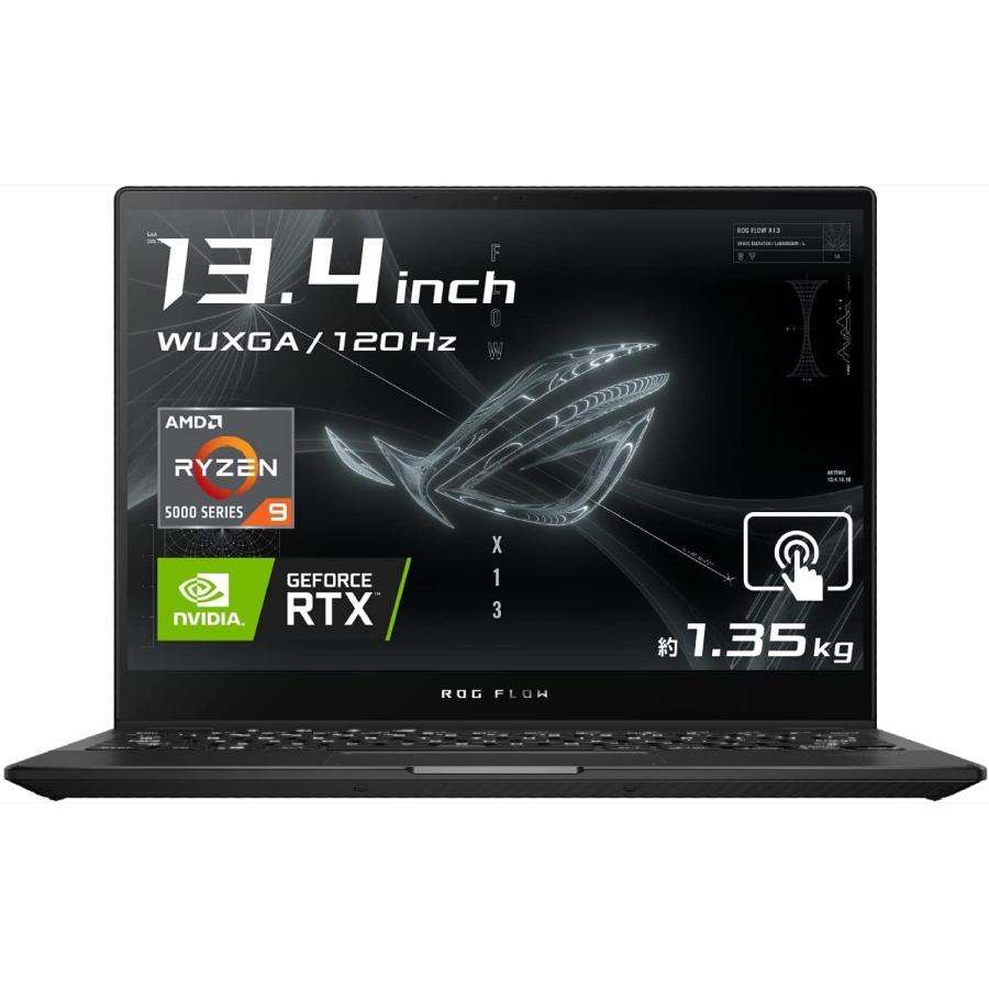 ASUS GV301QE-R9R3050T120 ROG Flow X13 GV301QE ゲーミングノートパソコン 13.4インチ エイスース (10) | ROG | 08