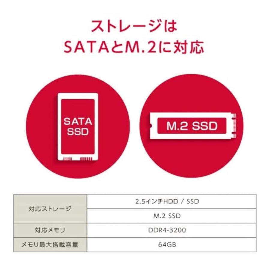 ASUSTek ミニPC PN50-BBR027MD AMD Ryzen R7 4700U 大容量メモリ 64G Intel Wi-Fi 6 AX200 ブラック エイスース | ASUS | 06