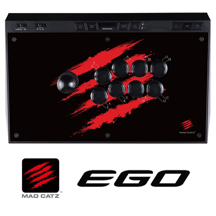 Mad Catz 新デザイン EGO Arcade FightStick  アケコン GAPCCAINBL000-0J マッドキャッツ (12) | R.A.T | 01