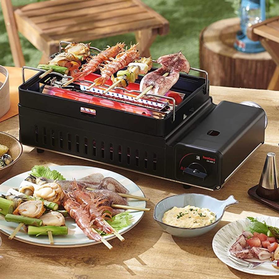 イワタニ CB-ABR-2 カセットガス 炉ばた焼器 炙りや 2 炉ばた焼 炉ばた 七輪 Iwatani 岩谷産業 (10) |  | 06