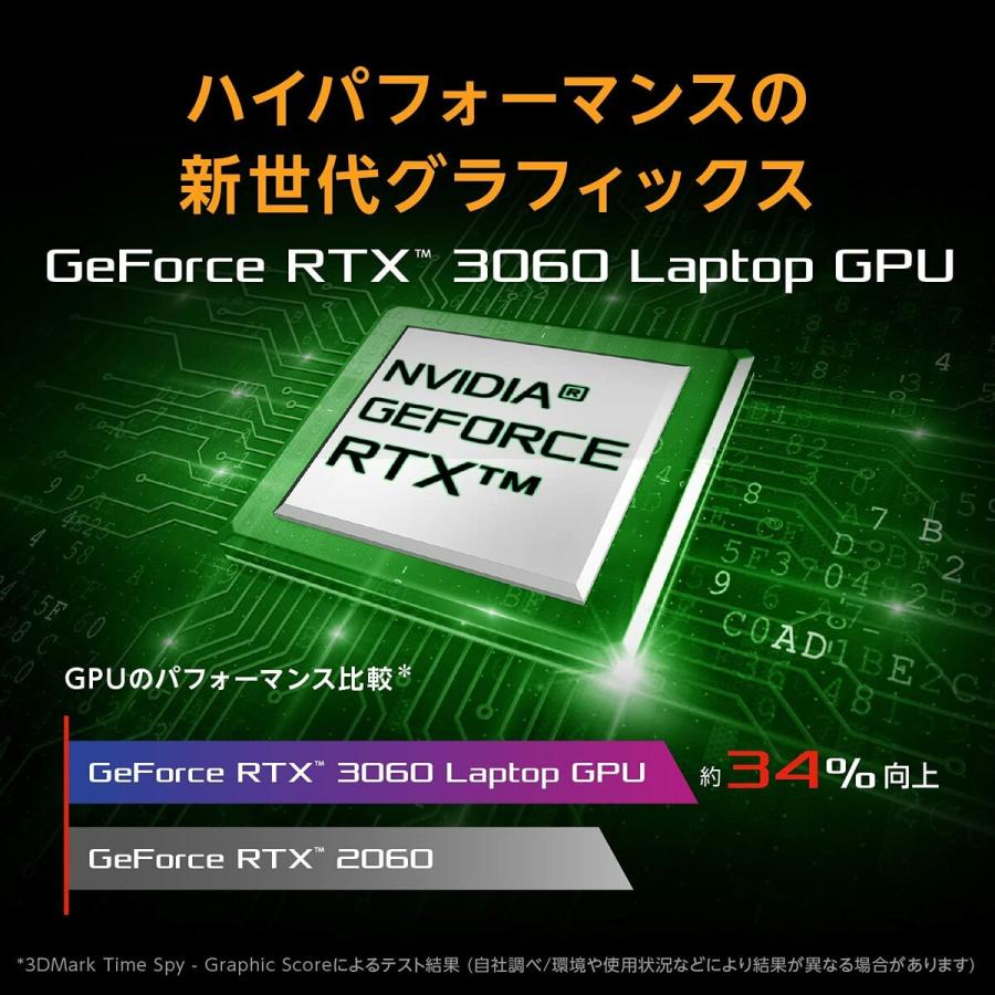 ASUS FX516PM-I5GP TUF Dash F15 FX516PM 15.6インチ ゲーミング ノートパソコン エイスース (10) | TUF Gaming | 03