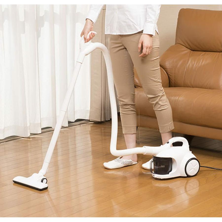 CCP CT-AC83 サイクロン式 キャニスタークリーナー 掃除機 吸込仕事率120W CT-AC83-WH シーシーピー (10) |  | 05