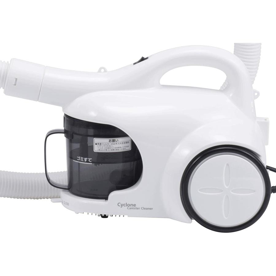 CCP CT-AC83 サイクロン式 キャニスタークリーナー 掃除機 吸込仕事率120W CT-AC83-WH シーシーピー (10) |  | 06