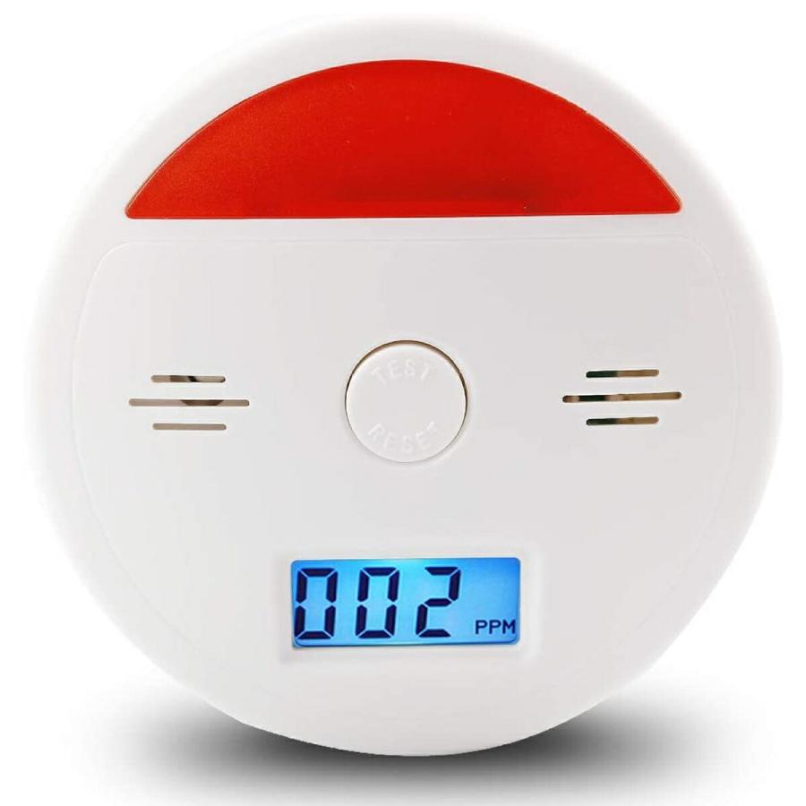 キャンプアラーム 一酸化炭素チェッカー 乾電池式 防災グッズ  ストーブ リビング  一酸化炭素中毒 (05) | 