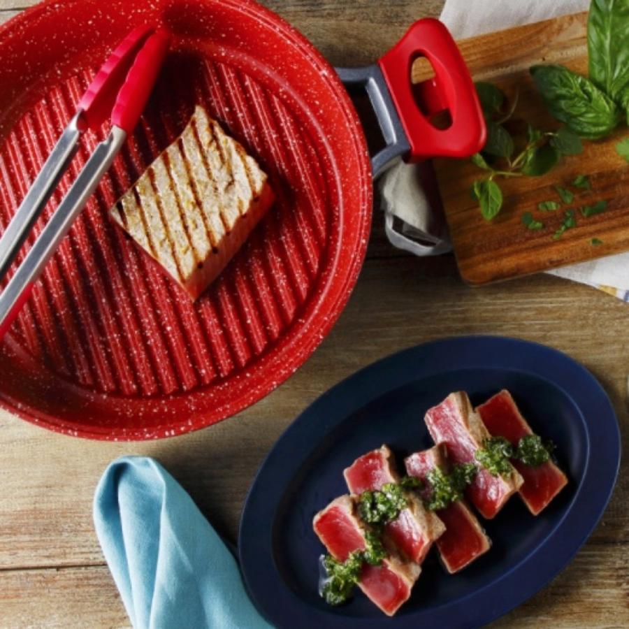 フレーバーストーン ヘルシーグリル レッド H66860 ヘルシー 蒸し焼き 6層構造 ダイレクトテレショップ (10) |  | 06