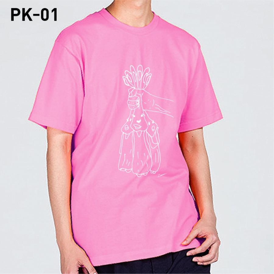 ZMM art T-shirt 吊兎 ツルシウサギ (フロントプリント) S M L アート Tシャツ (Z) |  | 04