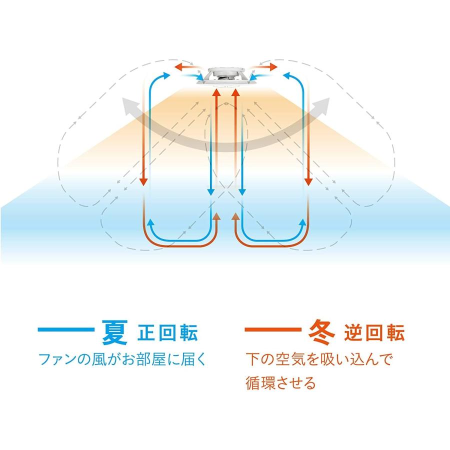 サーキュライト DCC-SW12CM シーリングシリーズ シーリングファン 12畳  CIRCULIGHT ドウシシャ (M) | Luminous | 05