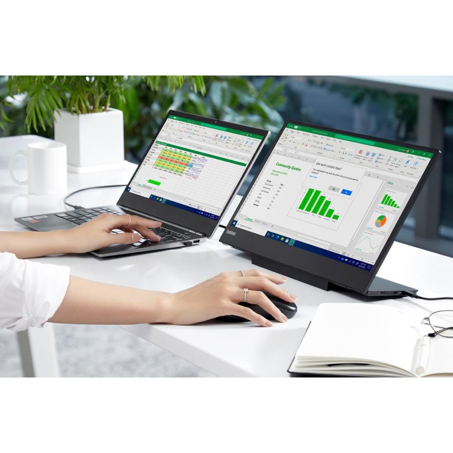 ThinkVision Lenovo M15 15.6型 モバイルモニター USB Type-C ThinkVision Lenovo M15 15.6型 モバイルモニター USB Type-C