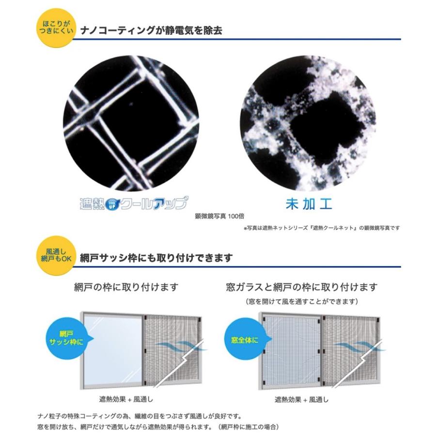 セキスイ 遮熱クールアップ 2枚セット 100cm×200cm 遮熱シート 積水ナノコートテクノロジー 3989 (08)｜simpleplus｜07