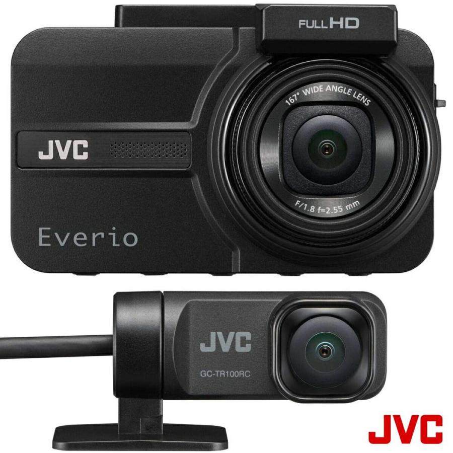 JVC KENWOOD GC-TR100-B 前後撮影 2カメラ ドライブレコーダー SONY製 CMOSセンサー ケンウッド (06) | Everio