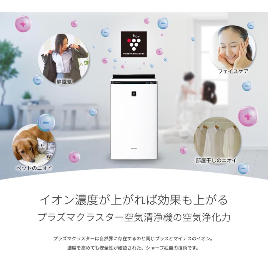SHARP 加湿 空気清浄機 KI-PX75-W プラズマクラスター NEXT / 空気清浄 34畳 KI-PX75 シャープ (16) | SHARP | 01