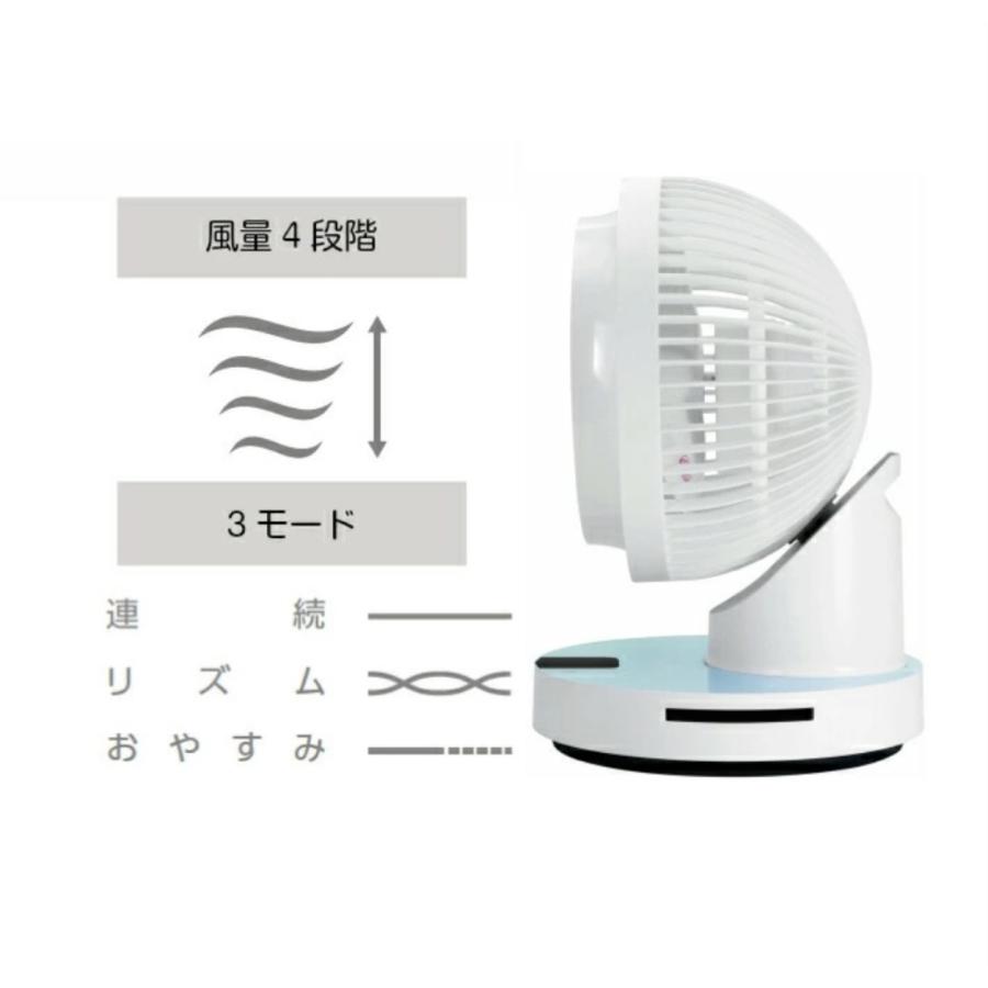 suitU SU-CL20RWA サーキュレーター 3D首振り 静音 扇風機 リモコン付き スイッツ EAST アズマ (R) |  | 04