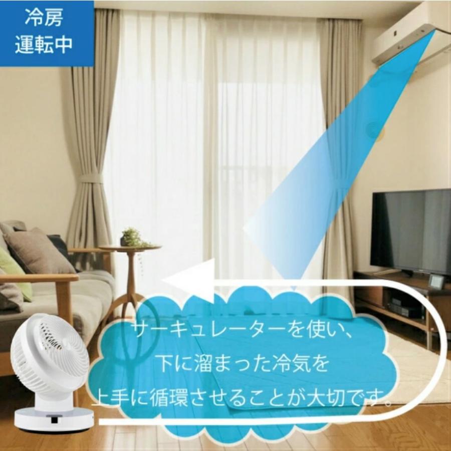 suitU SU-CL20RWA サーキュレーター 3D首振り 静音 扇風機 リモコン付き スイッツ EAST アズマ (R) |  | 07